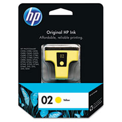 HP 02, (C8773WN) Yellow Original Ink Cartridge