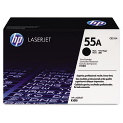 HP 55A, (CE255A) Black Original LaserJet Toner