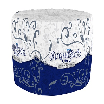 16560 2-PLY BATH TISSUE WHITE
ANGEL SOFT ULTRA, 4.5x4.05
400-SHEETS/ROLL, 60/CASE