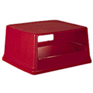 256X RED HOODED TOP w/ DOOR FOR GLUTTON CONTAINER 256B