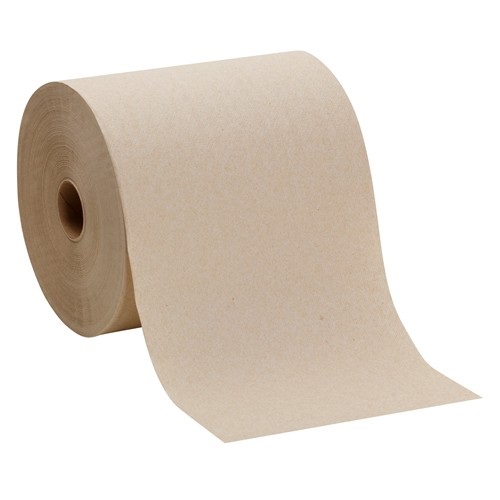 26301 ROLL TOWEL BROWN HIGH CAPACITY 7.87&quot;x800&#39;, 4800FT