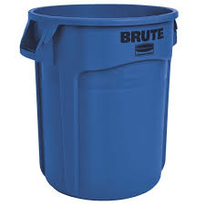 FG263273 32 GAL BLUE RECYCLING CONTAINER W/OUT LID BRUTE