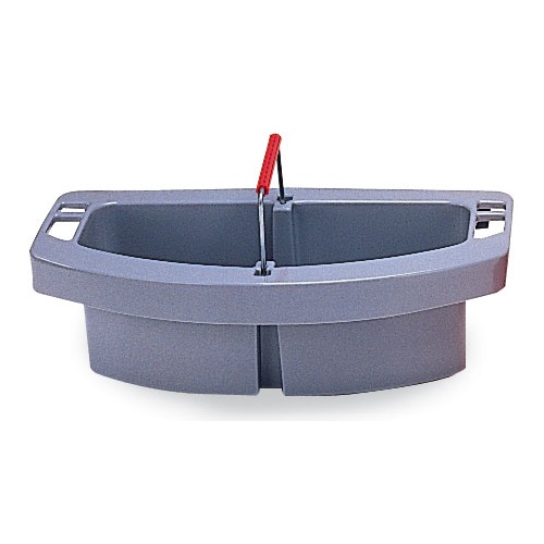 2649 MAID CADDY GRAY, SNAPS ONTO RIM OF 44-GAL BRUTE 2643
