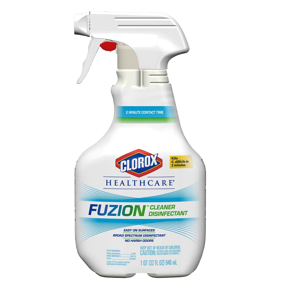 31478 FUZION HEALTHCARE
DISINFECTANT CLEANER 9/32oz
SPRAY BOTTLE UNSCENTED