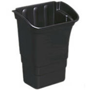 335388 BLACK REFUSE CAN FOR USE WITH UTILITY CART