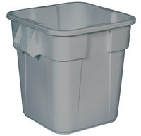 3526 GRAY BRUTE 28gal SQUARE CONTAINER W/OUT LID