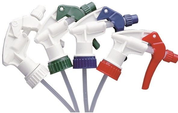 5902 9 7/8" TRIGGER SPRAYER 
BLU/RD/GRN 1003BW/5902/136762 