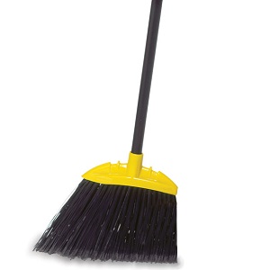 6389-06 ANGLE BROOM BLACK 57&quot;
JUMBO METAL HANDLE POLYPRO
FILL 10&quot; SWEEP FACE