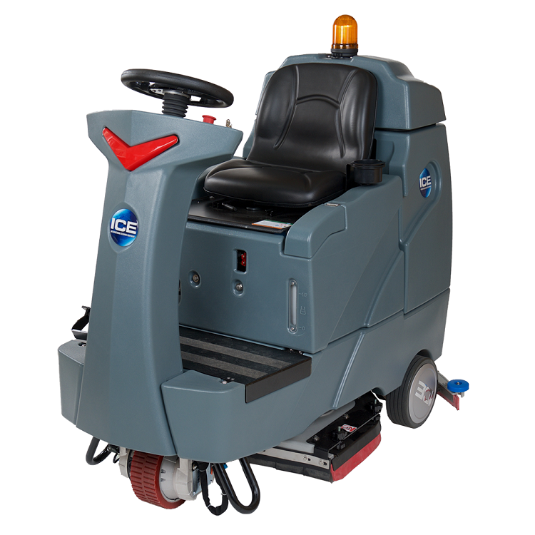 RS26-AGM SCRUBBER 26&quot; RIDE-ON 
w/AGM BATTERIES, 34&quot; SQUEEGEE, 
29-GAL TANK, ON-BOARD CHARGER