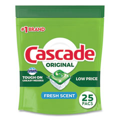 15518 CASCADE ACTIONPACS AUTO DISHWASHER 4/33 pks 13.5oz