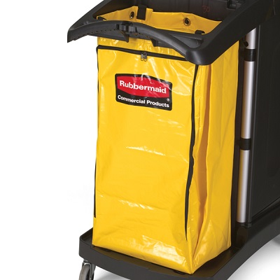 1966881 34-GAL YELLOW VINYL
BAG FOR CLEANING CART #9T75