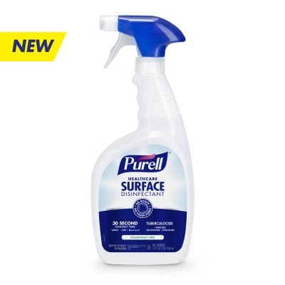 3340-06 PURELL HEALTHCARE 32oz
SURFACE DISINFECTANT 6/CS
ONE-STEP BROAD SPECTRUM