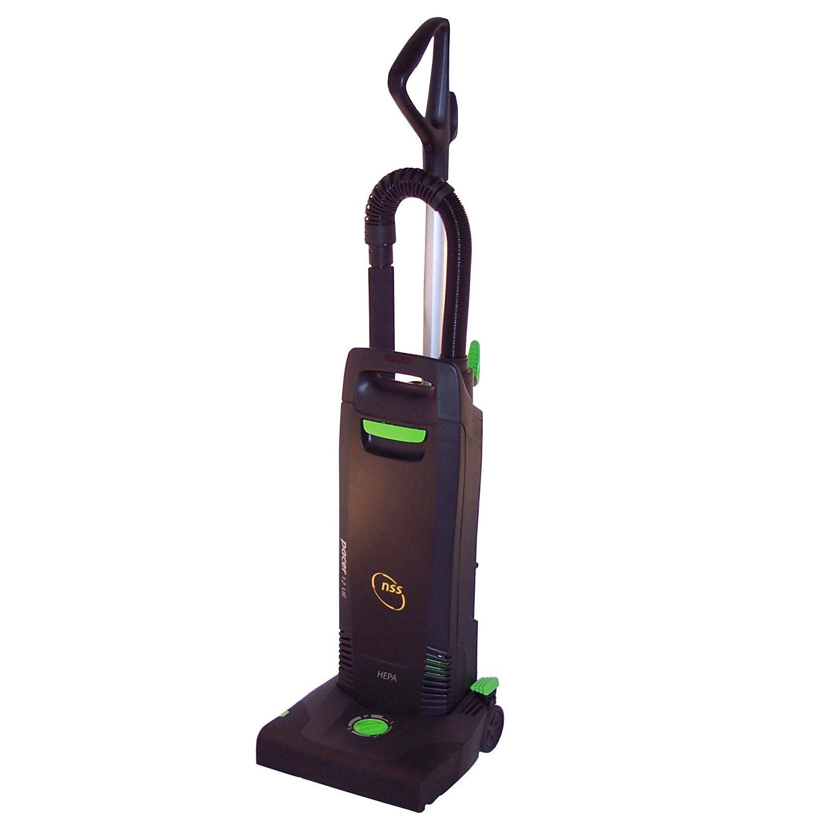 9600121 PACER 12UE UPRIGHT
VACUUM w/ HEPA FILTER, 12&quot;
CLEANING PATH 120V 50/60HZ