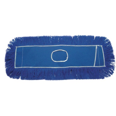 393502 18&quot; MICROCLING DUST MOP DARK BLUE, 5x18 REFILL 