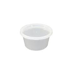 DC12240C 12oz CLEAR DELI
COMBO CONTAINER 240/CS POLYPRO