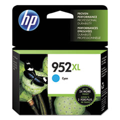 HP 952XL, (L0S61AN) High Yield Cyan Original Ink