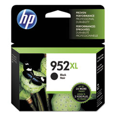 HP 952XL, (F6U19AN) High Yield Black Original Ink