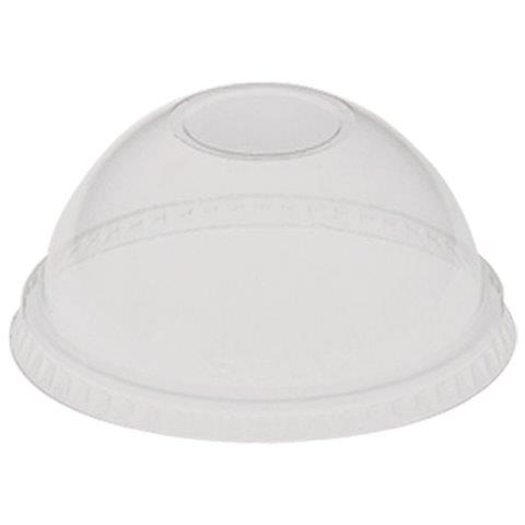 DNR626 DOME LID CLEAR, NO HOLE 1000/CS