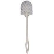 6310 WHITE BOWL BRUSH 14-1/2" PLASTIC HANDLE POLYPRO FILL
